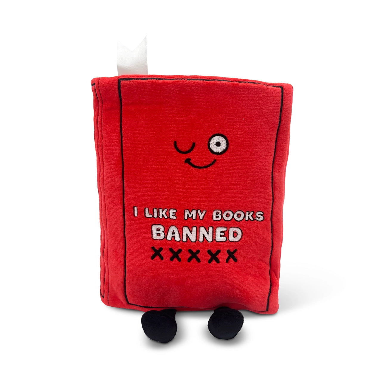 Book Plushie - I Like My Books Banned