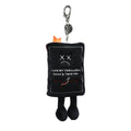 Book Plush Bag Charm - I Like My Thillers Dark & Twisted