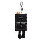 Book Plush Bag Charm - I Like My Thillers Dark & Twisted