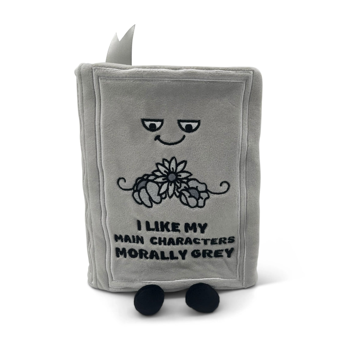 Book Plushie - I Like My Main Characters Morally Grey