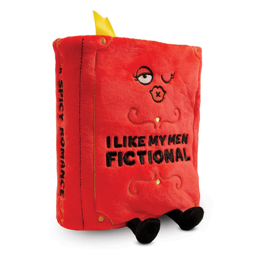 Book Plushie - I Like My Men Fictional