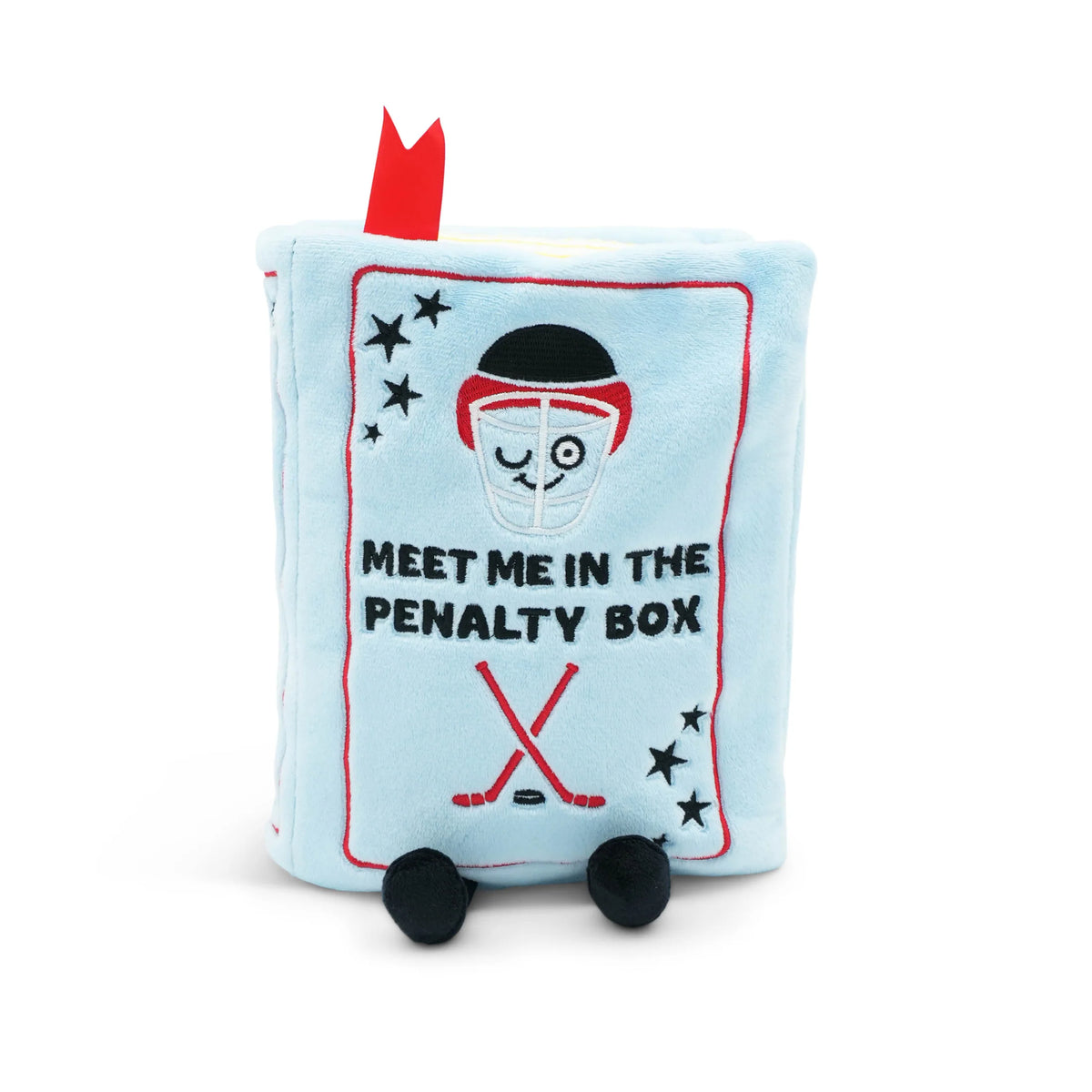 Book Plushie - Hockey Penalty Box