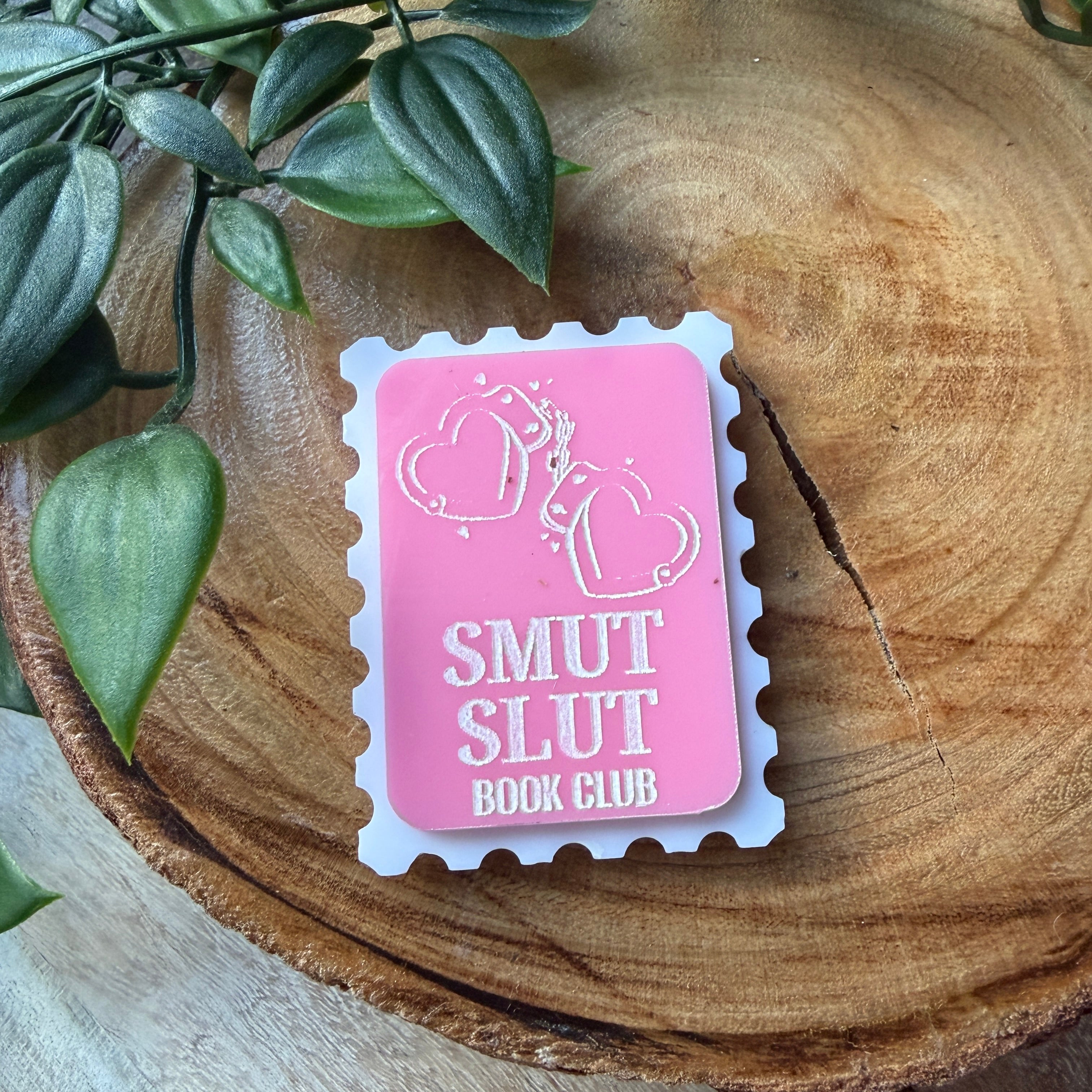 Book Stamp Magnets