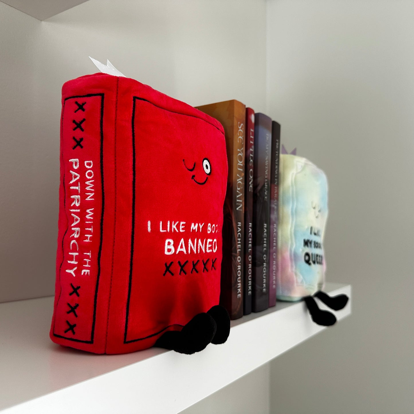 Book Plushie - I Like My Books Banned