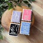 Book Stamp Magnets